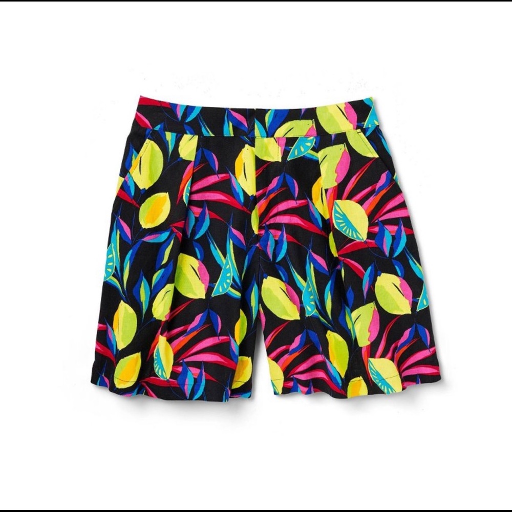 Tabitha Brown for Target Lemon Print Shorts Medium NWT